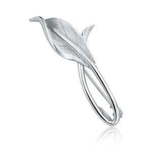 Brosa argint Leaf DiAmanti KS0242H-DIA (Argint 925‰ 4,2 g.)